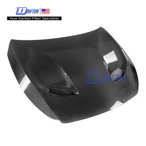 Campana de fibra de carbono estilo ventilado para Infiniti Q60 2016-2022 - Product Image 1