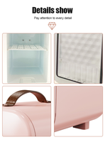 Fabricant à bas prix personnalisation personnelle 10L beauté soins de la peau cosmétiques réfrigérateur musique intelligente table basse mini réfrigérateur