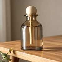 XiMan 100ml Modern Design High Quality Custom Scents Essential Oil Empty House Fragrance Glass Bottle Reed Diffuser