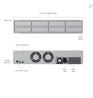 Serveur de stockage réseau d'entreprise Ubiquiti UniFi UNAS-Pro-8 Bay pour le système UniFi Protect