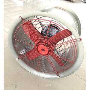 Ventilador Axial Antiexplosivo BT35-11, Ventilador de Ventilación Industrial con Aspas de Hierro Fundido para Montaje en Ducto - Product Image 1