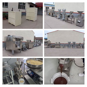 Máquina Procesadora de Granos de Cacao para Manteca de Cacao en Polvo, Línea de Alta Eficiencia, Acero Inoxidable 304 para Materias Primas de Nuez de Cacao - Product Image 3