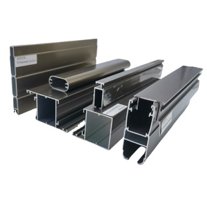 Profilé en aluminium pour la flamme de porte et la feuille de fenêtre avec <span class=keywords><strong>Champagne</strong></span> anodisé au Gabon, Burkina Faso - Product Image 1