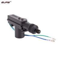 Nouveau système de verrouillage automatique professionnel EURS 2 fils 12V, kit de verrouillage centralisé robuste pour voiture, actionneur de porte, télécommande