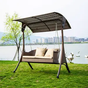 Cadeira de balanço metálico para jardim, cadeira suspensa com ovos de teto classy bali para balanço e jardim ao ar livre