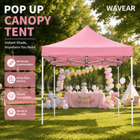 Tente commerciale standard imperméable pliable pour événements, mariages, expositions, avec logo personnalisé