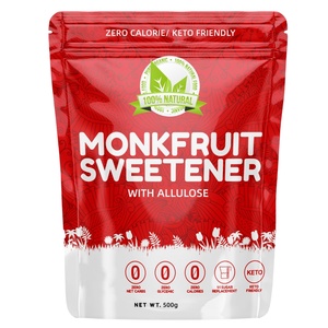Allulose biologique de haute pureté en gros / Mélange d'allulose et de fruit du moine / Sucre d'allulose et de stévia - Product Image 1