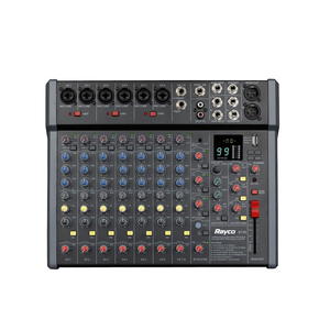 Console <span class=keywords><strong>de</strong></span> <span class=keywords><strong>mixage</strong></span> Audio professionnelle à 12 voies 99DSP effet DJ scène musique Audio vidéo éclairage mélangeur professionnel - Product Image 1