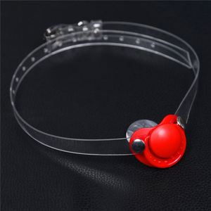 Oral seks oyuncakları sevimli emfiers ağız Bondage esaret BDSM tasma köpek köleler açık ağız deepthroat seksi eğitim kadın seks oyuncakları