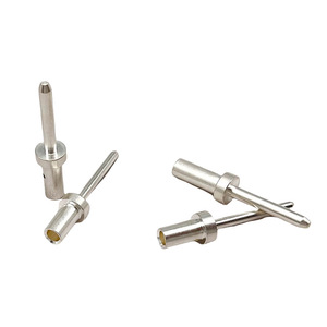 Conector de pin de cobre plateado de alta conductividad, terminal de desconexión rápida para pistola de carga - Product Image 2