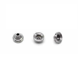 Disque en acier inoxydable AISI 303 usiné CNC pour accessoires de capteur, surface plane, processus de tournage - Product Image 1