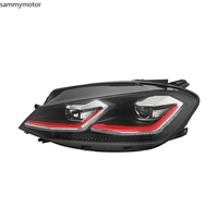 Feux avant LED de haute qualité 12V 72W, système d'éclairage automobile pour VW Golf 7.5 2017-2019, feux de jour, état neuf