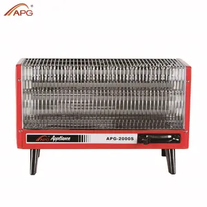 APG المحمولة المرآب الكهربائية المرآب سخانات 220v الزخرفية الكوارتز الكهربائية الأشعة تحت الحمراء سخانات للغرفة