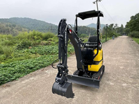 Mini-excavatrice chenillée chinoise Chuangxin 2026 CX12-6 de 1,2 tonne avec moteur EPA Euro 5, livraison gratuite