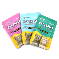 Nourriture humide pour chat de saumon de lapin de haute qualité 60 g/paquet collations de viande de qualité supérieure pour le gain de poids nourriture pour chat en gros