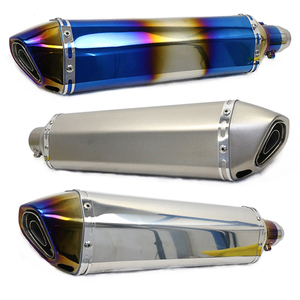 Nhà máy xe máy xả AK hệ thống giảm thanh thép không gỉ Muffler cho yamaha R15 xả R125 mt125 r77 - Product Image 6