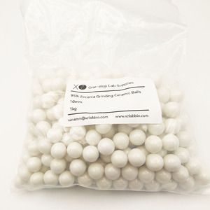 Billes de broyage en céramique de zircone à 95 % XZ Lab Supplies, 10 mm, 1 kg, pour usage en laboratoire - Product Image 2