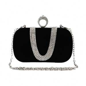 Factory Wholesale Metal Hollow Animal Diamond Purse Luxury Crystal Bag Women's Rhinestone <b>Clutch</b> Evening Bag Handbag in Stock - Product Image 6