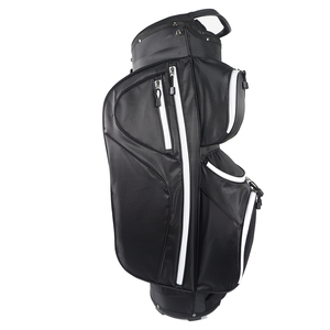 Sac de golf en nylon de haute qualité, fabriqué en Chine, durable, populaire au prix d'usine, logo personnalisé, noir, 9*36'' - Product Image 3