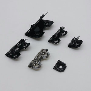 Stainless Steel H Type Hinges 1mm Thickness Small Size For Jewelry Boxes <b>Luggage</b> Accessories - Product Image 1