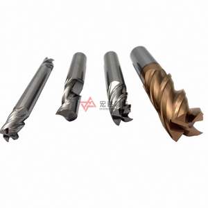 Fraise à queue en carbure monobloc plate/carrée à bout sphérique pour la fonte et les outils de coupe - Product Image 6