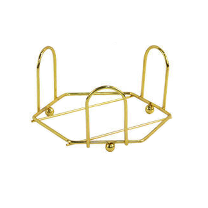 Support hexagonal doré - 11,5*10,2*6,2 cmSupport