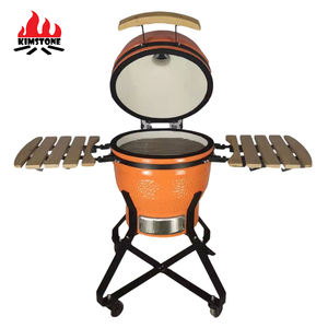 <span class=keywords><strong>Kamado</strong></span> BBQ 18 Inci Original Pemanggang Keramik Luar Ruangan <span class=keywords><strong>Auplex</strong></span> Arang Egg <span class=keywords><strong>Kamado</strong></span> untuk Dapur Luar Ruangan - Product Image 4