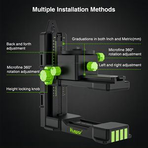 <span class=keywords><strong>Huepar</strong></span> <span class=keywords><strong>S04CG</strong></span> 4D 16 Niveles láser de línea autonivelante de línea cruzada - Product Image 6