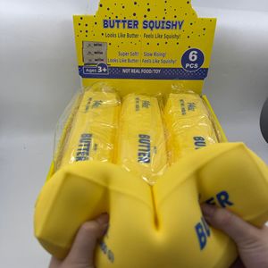 Bloc de beurre géant super doux à remontée lente, jouet anti-stress à presser, grande simulation réaliste de nourriture, jouets moelleux pour soulager le stress - Product Image 3