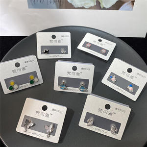 Earrings Aretes Pendientes Earrings Pendientes De Los Pendientes Largos Circonitas Moissanite <b>Stud</b> Earrings 925 <b>Sterling</b> <b>Silver</b> - Product Image 5