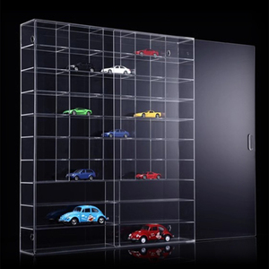 Exhibidor Protector de Acrílico <span class=keywords><strong>para</strong></span> Coches de Juguete <span class=keywords><strong>Hot</strong></span> <span class=keywords><strong>Wheels</strong></span> al por Mayor <span class=keywords><strong>Caja</strong></span> de Almacenamiento <span class=keywords><strong>para</strong></span> Figuras de Juguete - Product Image 1