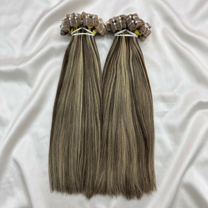 Modern <b>Edge</b> Two Tone Adhesive Skin Wefts 100% Vietnamese Human Hair Ready To Ship Flat Fitting Long Lasting Durable - Product Image 1