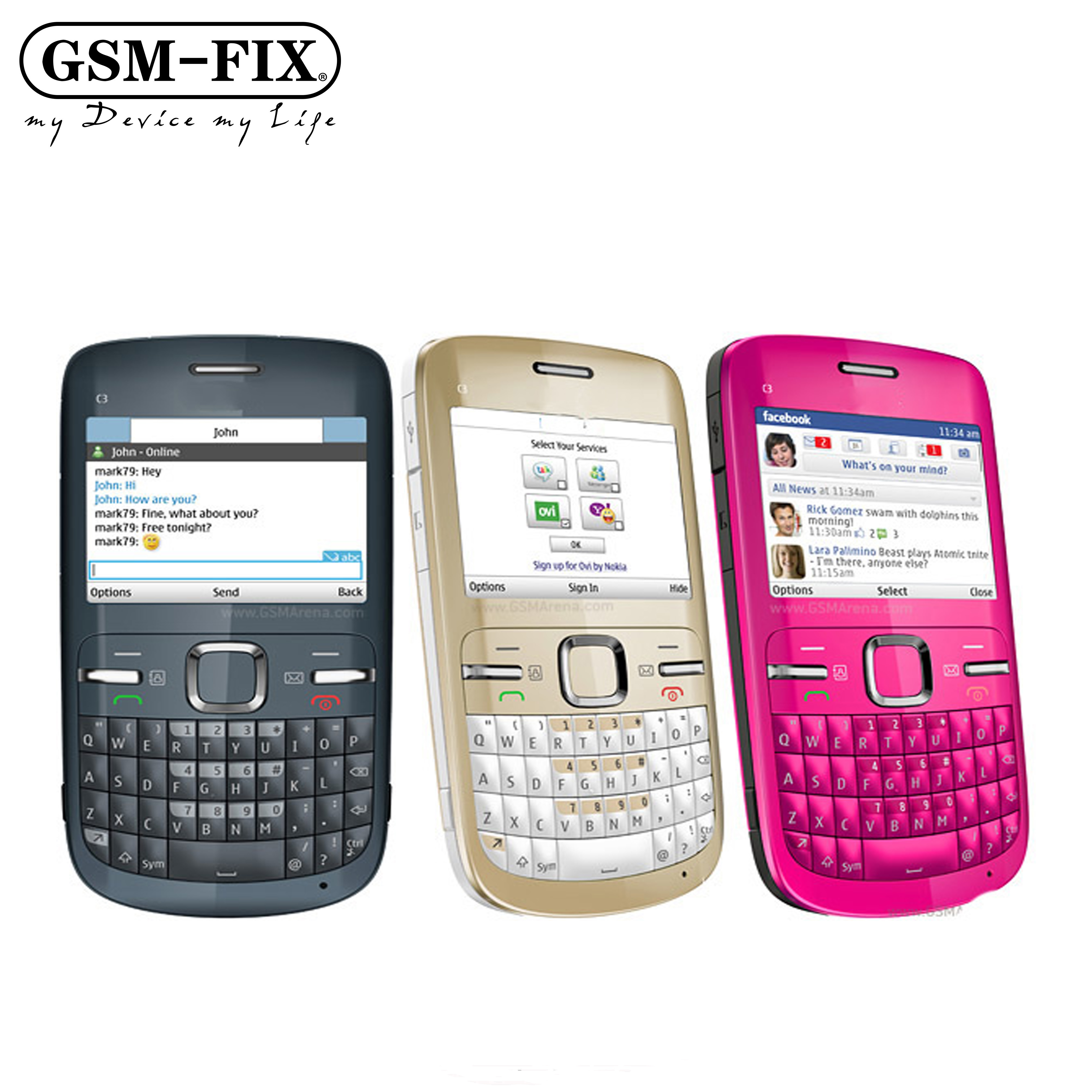 Cheap Nokia C3 00 Unlocked Original Factory Mobiles