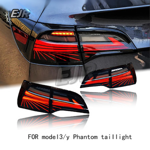 Suitable for <strong>Tesla</strong> Model3 Taillight Assembly ModelY Refitting Phantom LED Dynamic Flowing Taillight Assembly - Product Image 2