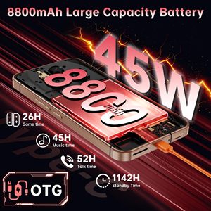 Điện thoại thông minh OUKITEL WP210 hoàn toàn mới, chính hãng, màn hình 6.7 inch FHD+ AMOLED, RAM 12GB+ROM 512GB, pin 8800mAh, sạc nhanh 45W, <span class=keywords><strong>camera</strong></span> 108MP, chuẩn chống nước IP68. - Product Image 2