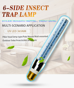 2024 Led Ngoài Trời bay Bug Zapper kiểm soát dịch hại sản phẩm điện máy muỗi gấu bẫy Trapper Killer ánh sáng đèn - Product Image 3