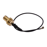 Antena WiFi Roarkit 2.4GHz 3dBi RP- Male PCI U.FL IPX Kabel Pigtail untuk ESP8266/ESP32