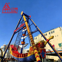 Manège Bateau Pirate Excitant pour Parc d'Attractions, Manège Bateau Viking, Attraction Touristique, Bateau Balançoire Électrique