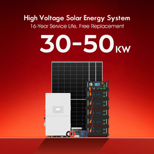 Système de Stockage d'Énergie Hybride 30 kW 40 kW 50 kW, Kit Photovoltaïque Complet d'Énergie Renouvelable pour Système Solaire Commercial - Product Image 1