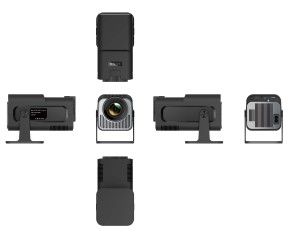 Min Máy Chiếu Di Động Thông Minh Ngắn Ném <span class=keywords><strong>Android</strong></span> 11 Rạp Chiếu Phim Gia Đình Máy Chiếu Với Đèn LED Beamer - Product Image 5