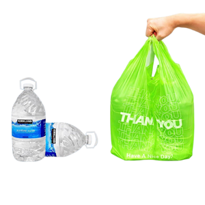 Sacs poubelles noirs avec poignées - Sacs à déchets HDPE de 15 gallons, très résistants - Product Image 2