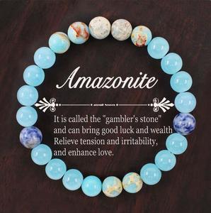 2025 NEW DREAM Wholesale Factory Manufacturer's Fashionable Powerful Religious Healing Gemstone <b>Beads</b> <b>Bracelet</b> for <b>Men</b> and Women - Product Image 6