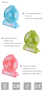 Bajo Ruido escritorio oscilante <span class=keywords><strong>de</strong></span> la batería operado <span class=keywords><strong>de</strong></span> instalación portátil usb mini ventilador - Product Image 5