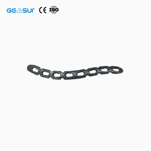 Plat Pengunci Lateral Tibia <span class=keywords><strong>Distal</strong></span> Ortopedi Geasure, Implan Titanium Kelas Instrumen III, Garansi 1 Tahun - Product Image 1
