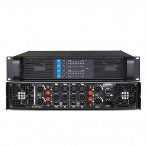 Amplificateur de puissance audio stéréo professionnel 2U 2 canaux 8 ohms 800W haute puissance classe H, boîtier métallique, modèle XLR FF8000, vente chaude - Product Image 1