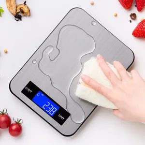 Changxie 2024 timbangan dapur Digital, timbangan dapur elektronik dapat diisi ulang USB Model paten dan baterai 5kg 10kg 15kg 20kg 1g