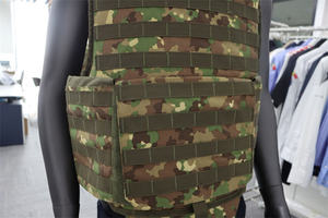 Molle System Tactical Gear Noir Sécurité Corps Protection Plaque Transporteur Tir Randonnée Gilet Tactique - Product Image 5