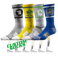 Calcetines Deportivos de Alta Calidad para Correr, Calcetines de Tubo Personalizados para Hombre, Transpirables, de Algodón, para Gimnasio, Baloncesto
