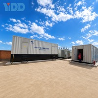 Poste de transformation préfabriqué de type boîtier métallique industriel extérieur, équipement de distribution d'énergie, appareillage de commutation 66 kV