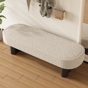 Tabouret à langer confortable en tissu doux, tabouret à langer amovible pour vestiaire, bout <span class=keywords><strong>de</strong></span> <span class=keywords><strong>lit</strong></span>, salon, design moderne - Product Image 1